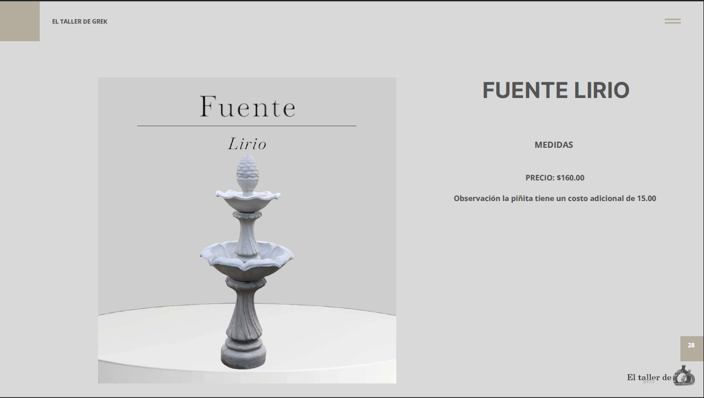 Fuente Lirio