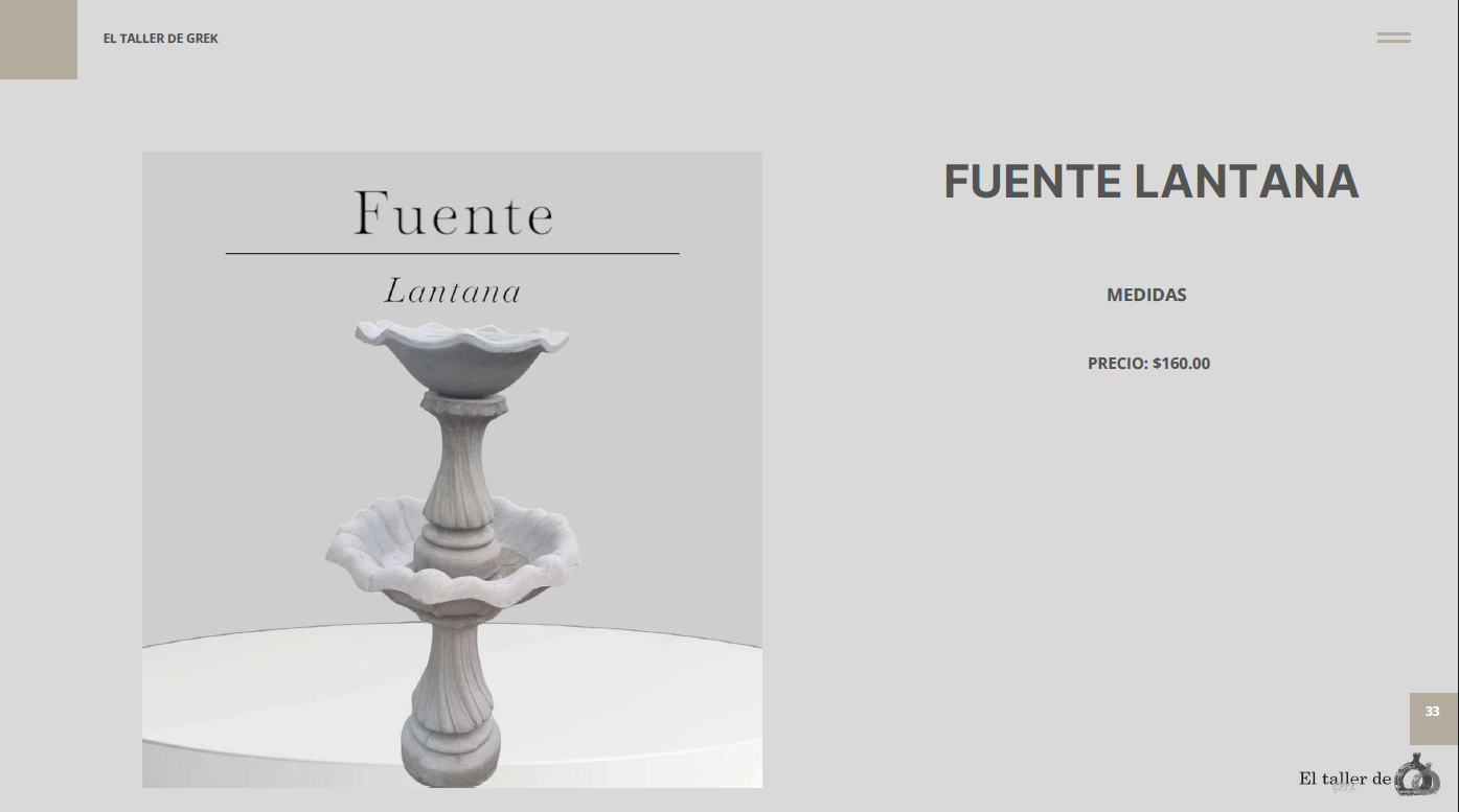 Fuente Lantana