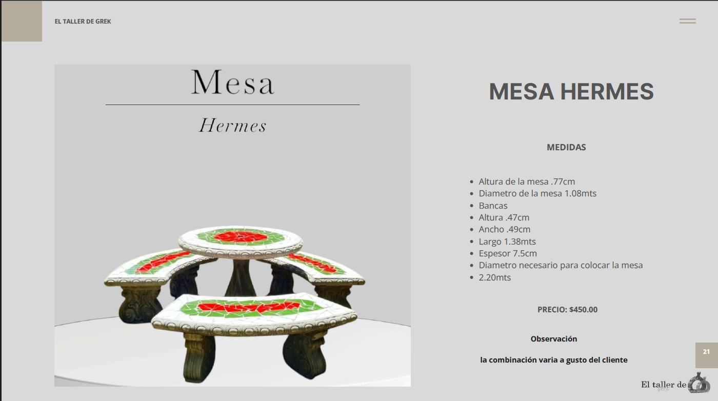 Mesa Hermes