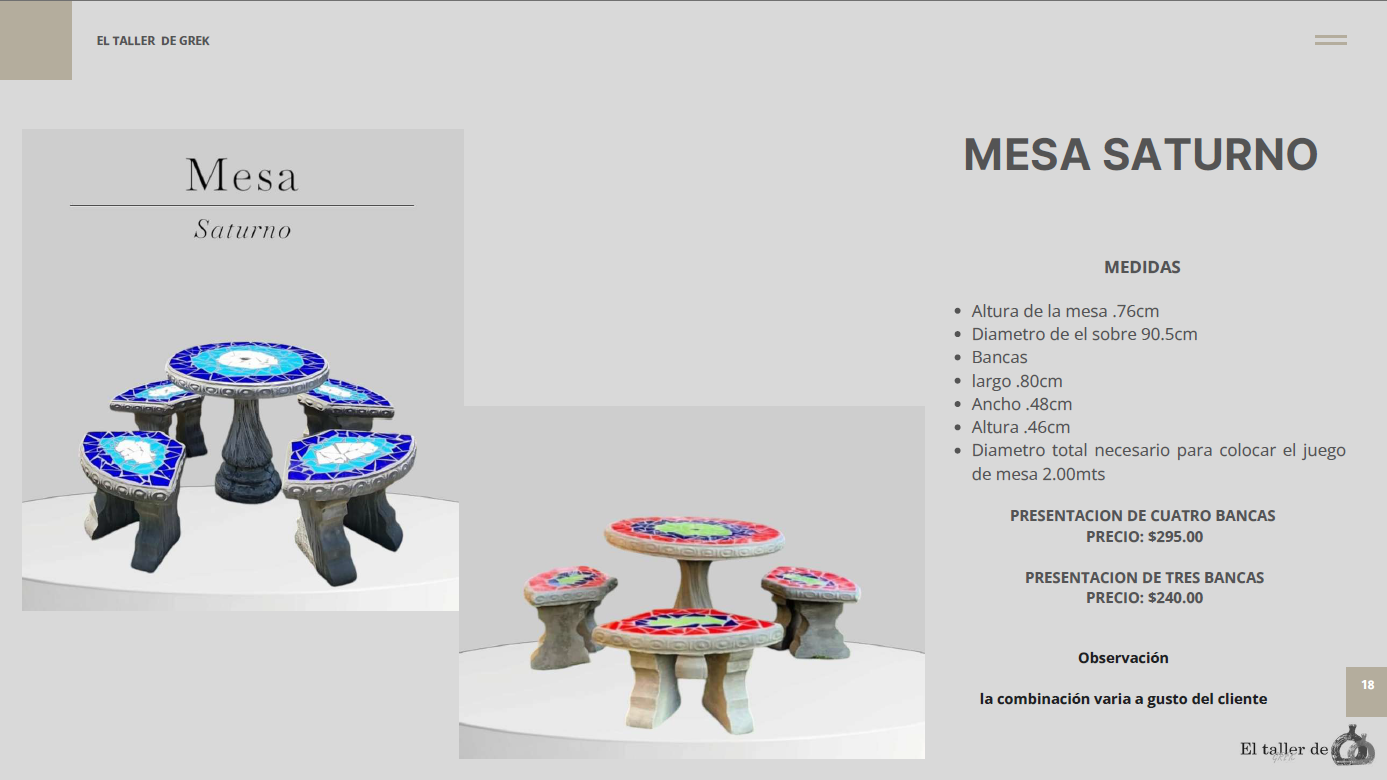 Mesa Saturno